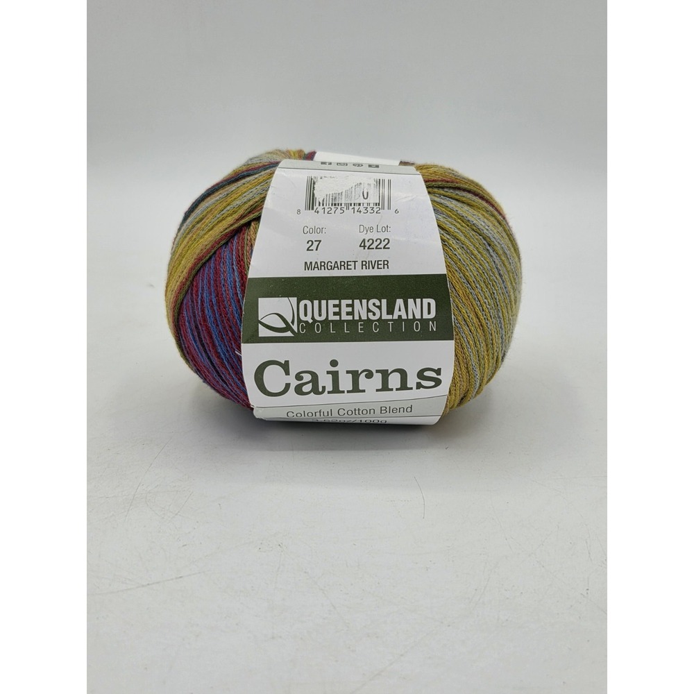Cairns Queensland Collection Margaret River 60/40 Colorful Cotton Yarn 190 yds